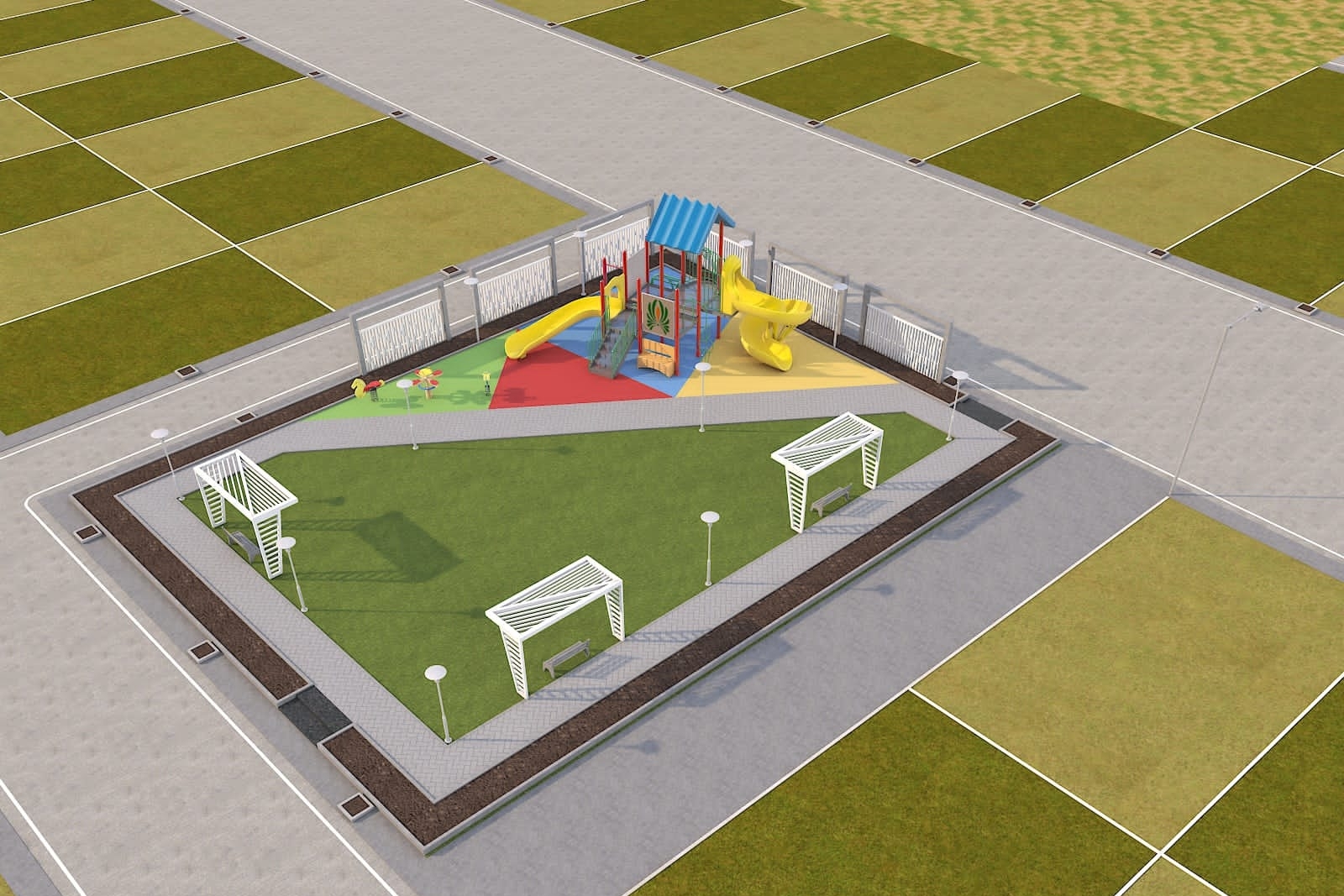 Plots near Kamal Vihar Raipur - Covered Campus Project