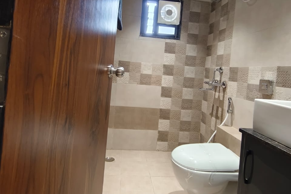 Spacious and well-ventilated 2 BHK flat interior in Raipur, available for under 35 lakhs.